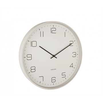 Dizajnové nástenné hodiny 5751WG Karlsson Lofty, 40cm Dizajnové nástenné hodiny 5751WG Karlsson Lofty, 40cm